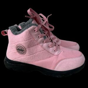 Outdoors pink hiking boots 